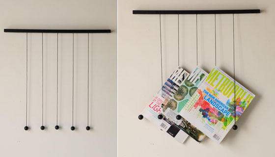 14 Cool and Modern Magazine Holders