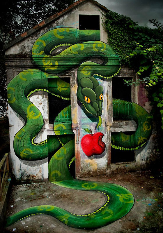 12 Creative Street Art Illusions with Unique Style - Design Swan