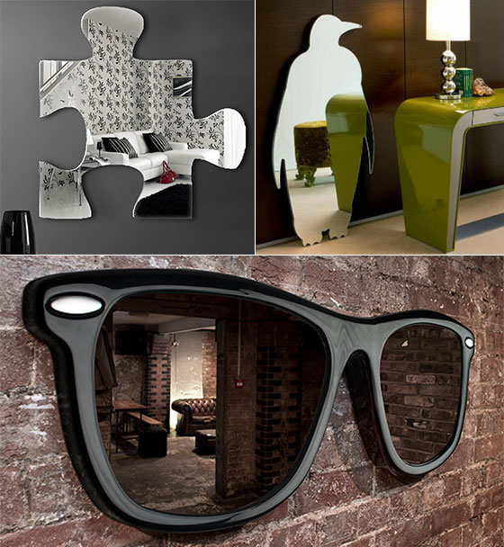 10 Cool and Unusual Wall Mirrors 