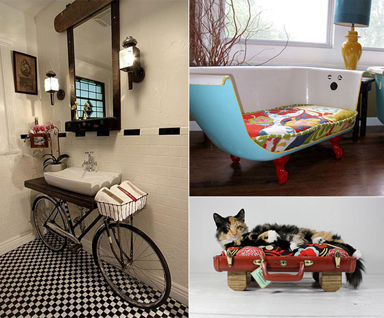 16 Creative Upcycling Furniture  and Home  Decoration  Ideas 