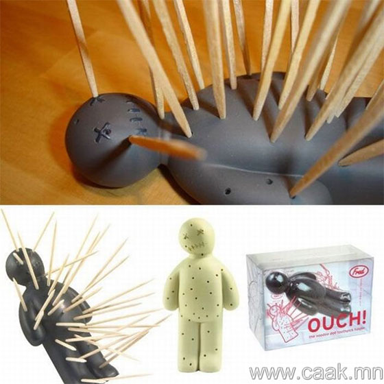 Unique toothpick outlet holders