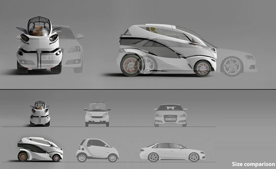 MONO: Innovative Transformable Electric Vehicle