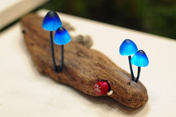 The Great Mushrooming: Interesting LED Mushroom Light