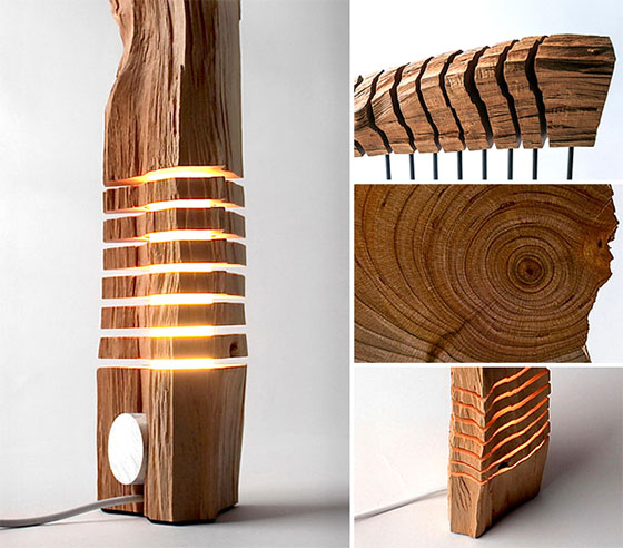 Go Nature: 9 Creative and Cool Wooden Lamp Designs