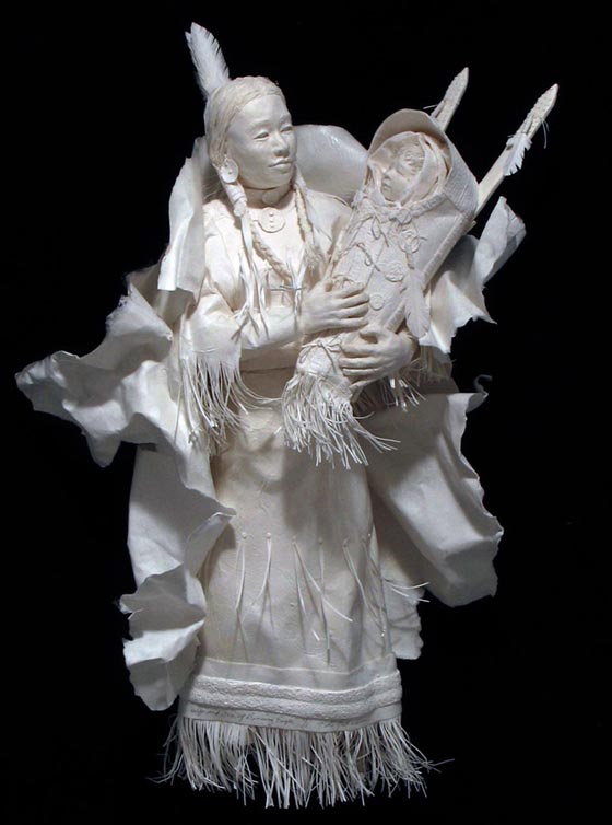 Incredible Cast Paper Sculptures by Patty and Allen Eckman