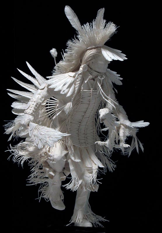 Incredible Cast Paper Sculptures by Patty and Allen Eckman - Design Swan