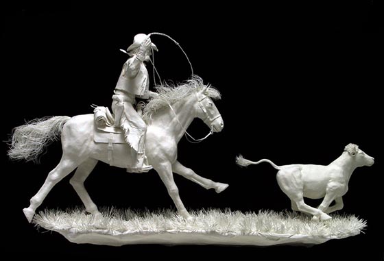 Incredible Cast Paper Sculptures by Patty and Allen Eckman