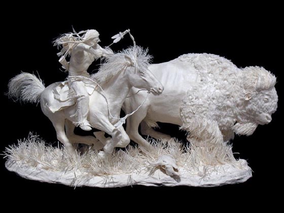 Incredible Cast Paper Sculptures by Patty and Allen Eckman