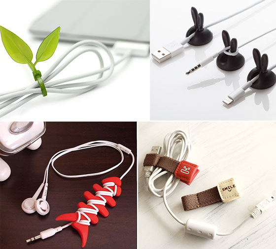 9 Cool and Useful Cable Organizers