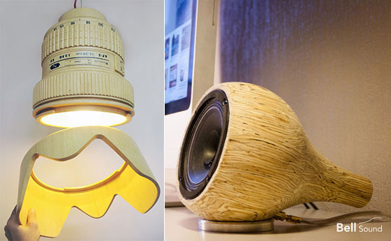 9 Beautiful and Cool Wooden Gadgets