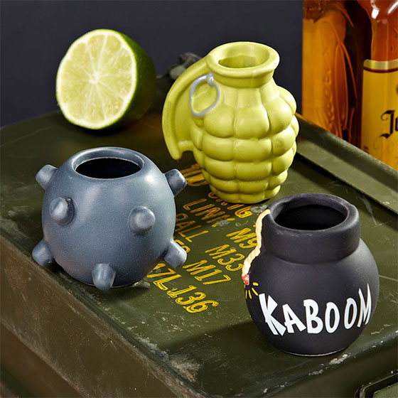 12 Cool and Unusual Shot Glasses for Your Next Party