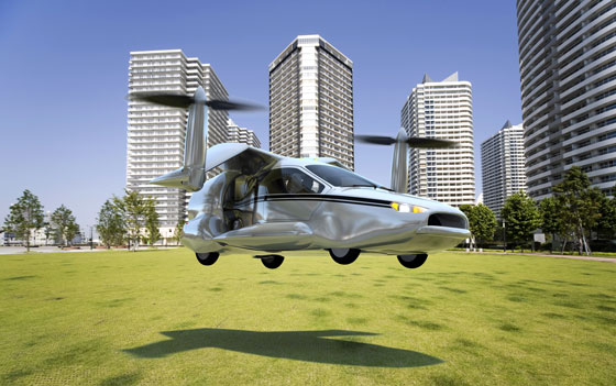 Futuristic Flying Car Concept from Terrafugia