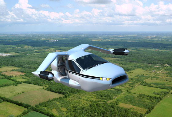 Futuristic Flying Car Concept from Terrafugia