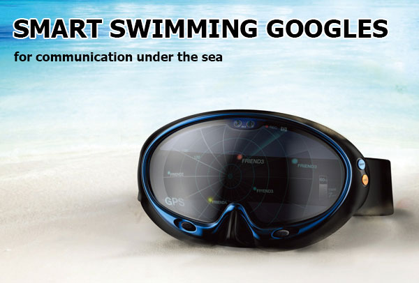 Smart Swimming Goggles for Better Communication Under the Sea