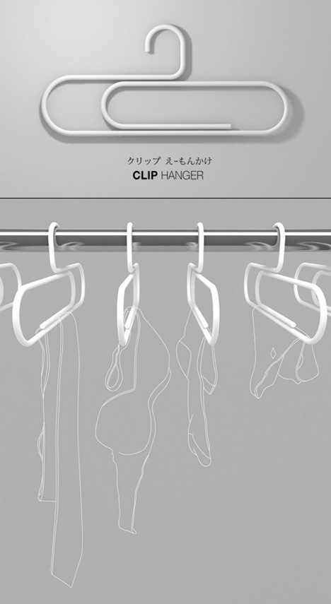 5 Cool and Innovative Clothes Hanger Designs