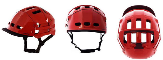 Overade: Innovative Folding Bike Helmet
