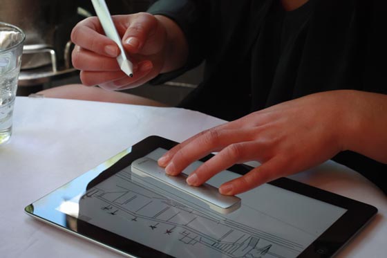 Adobe Mighty Pen and Napoleon Ruler: Tablet-minded Sketching Tools for Designers