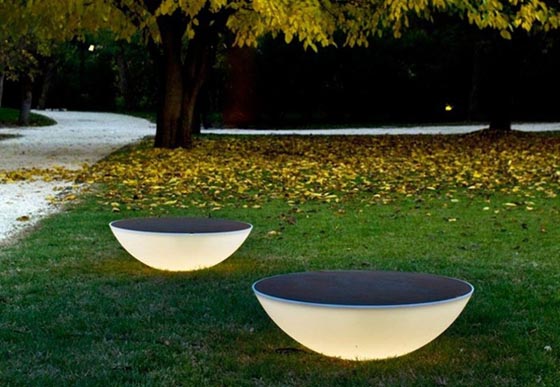 Solar: a Multi-functional Solar Lamp and Coffee Table
