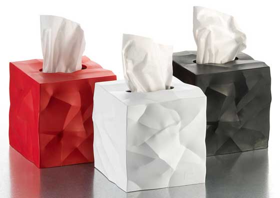 unique tissue box holder