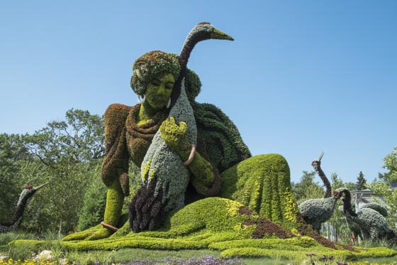 Mosaïcultures Internationales de Montréal: 2013 Monumental Plant Sculptures