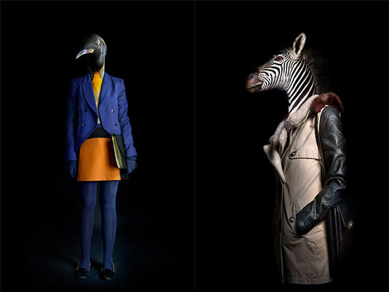 Second Skins: Unusual Photo Series of Dressed Up Animals