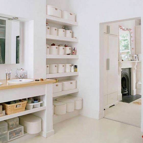 22 Creative Bathroom Shelf Ideas for your Inspiration