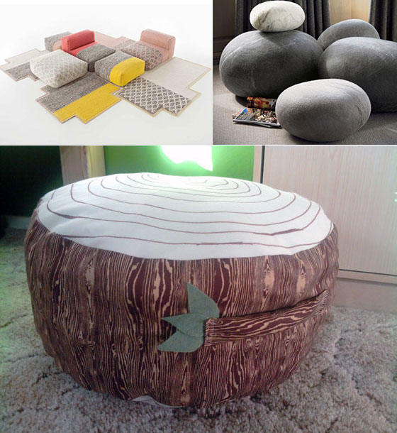 14 Cool and Comfy Floor Cushions and Floor Pillows