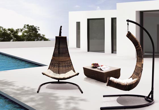 7 Cool Swing Chairs For Indoor And, Modern Outdoor Swing Seat