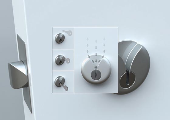 V Lock: Innovative Lock Make you Never Miss the Key Hole