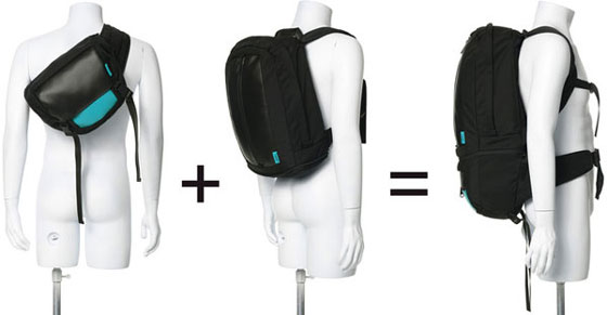 SOOT Electropack: a Transformable Bag System for the Digital Lifestyle