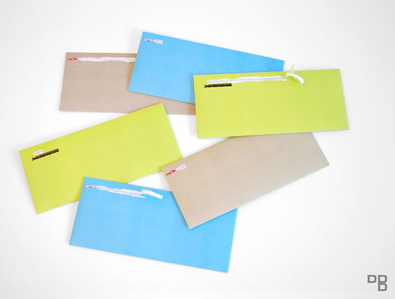 Creative and Cool Envelope Designed by D-BROS