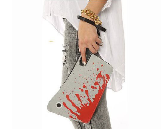 Bloody Cleaver Clutch Purse: Perfect Accessory for Halloween
