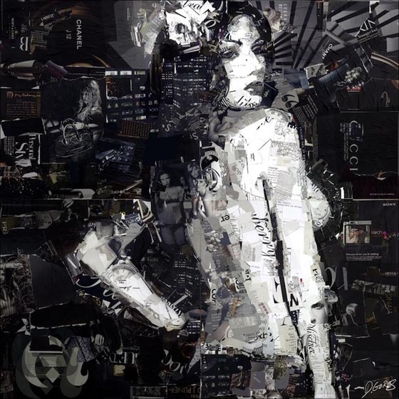 Collage Beauty: Art Chaos Controlling by Derek Gores
