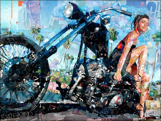 Collage Beauty: Art Chaos Controlling by Derek Gores