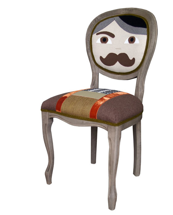 Unusual Chair with Character from thecraftlab