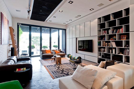 Contemporary Terrace House in Singapore