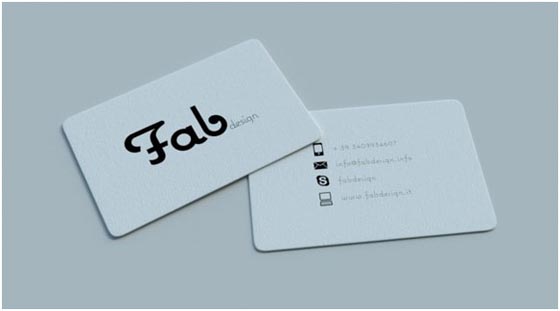 30 Amazing Blue Business Cards Designs