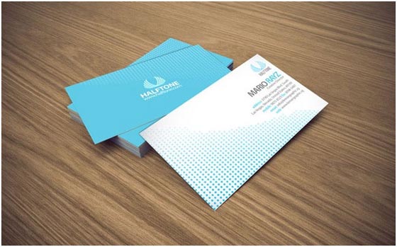 30 Amazing Blue Business Cards Designs