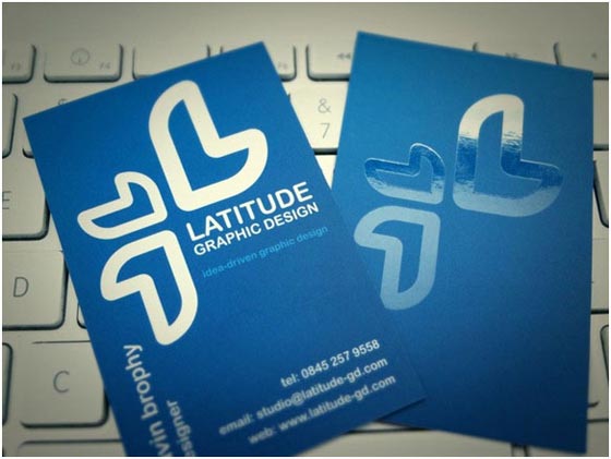 30 Amazing Blue Business Cards Designs