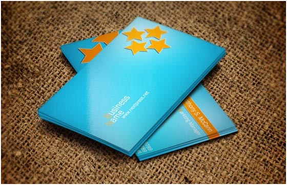 30 Amazing Blue Business Cards Designs - Design Swan