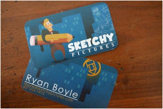 30 Amazing Blue Business Cards Designs