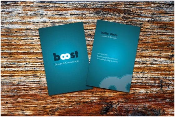 30 Amazing Blue Business Cards Designs