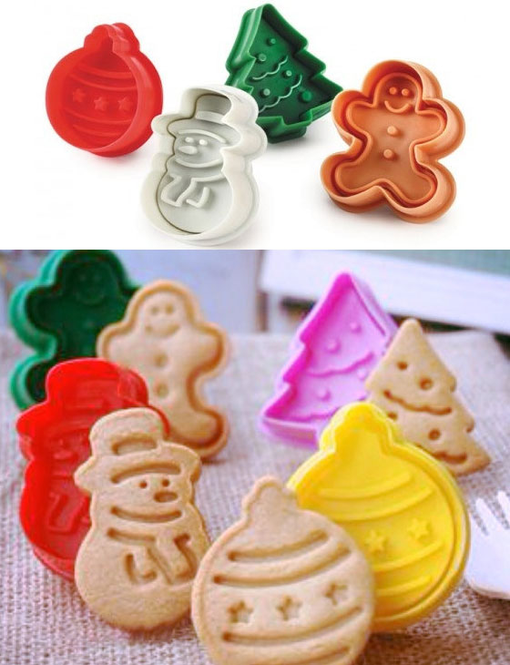 7 Cool and Fun Christmas Cookie Cutters and Stencil Sets