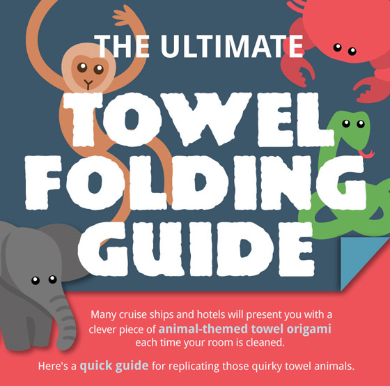 Towel Animal Folding Infographic: Ultimate Guide to Create Your Own Towel  Animal - Design Swan