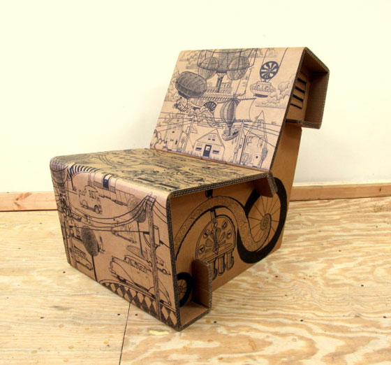 7 Cool and Unusual Products Made from Cardboard