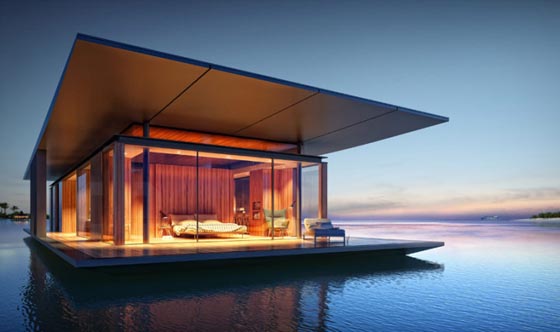 Floating House: a Mobile House for People who Appreciate Freedom and Nature