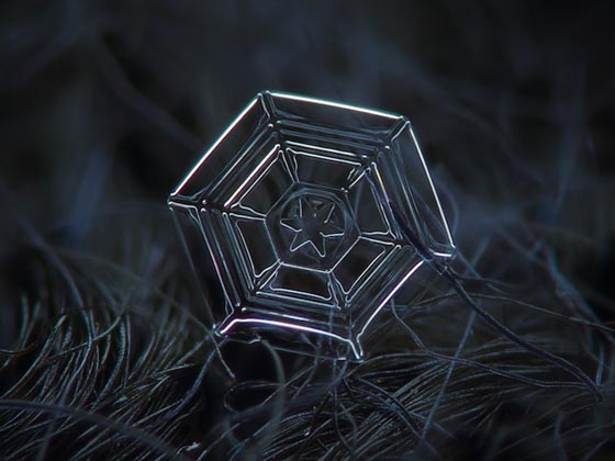 Stunning Macro Photography of Snowflakes by Alexey Kljatov