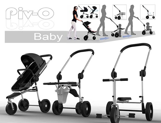 stroller that grows with child