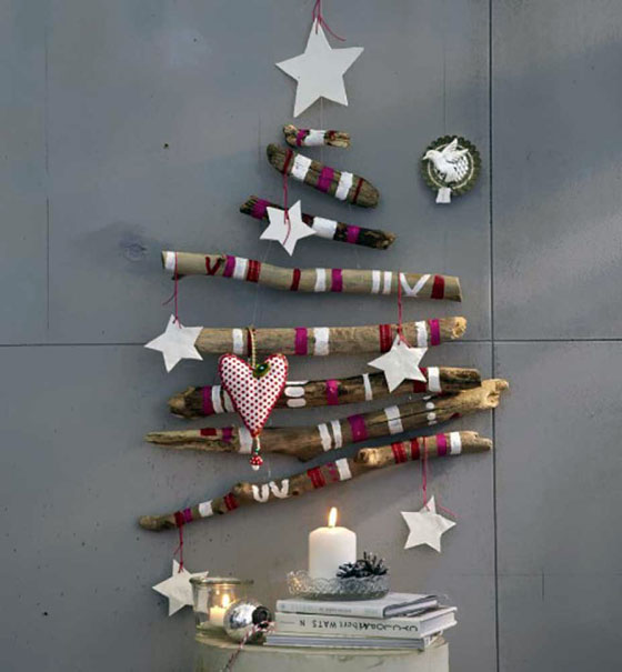 12 Creative DIY Christmas Tree Ideas