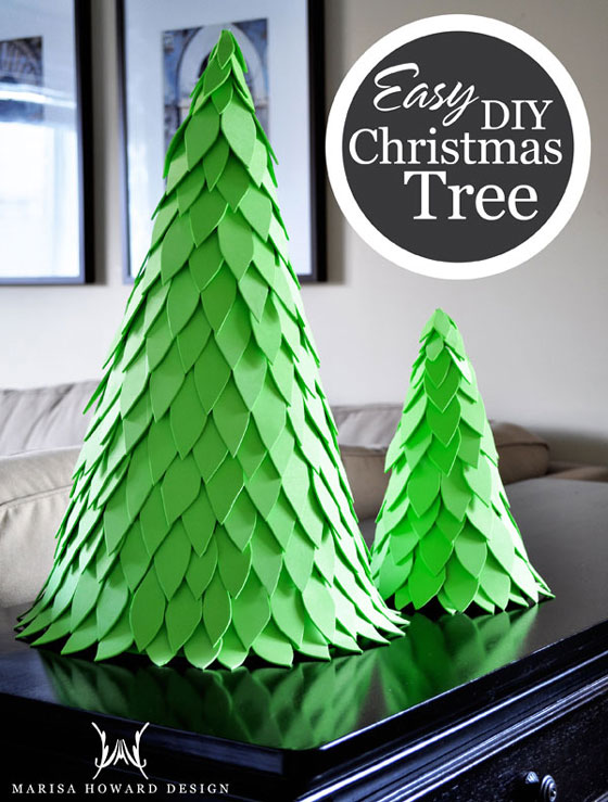 12 Creative DIY Christmas Tree Ideas